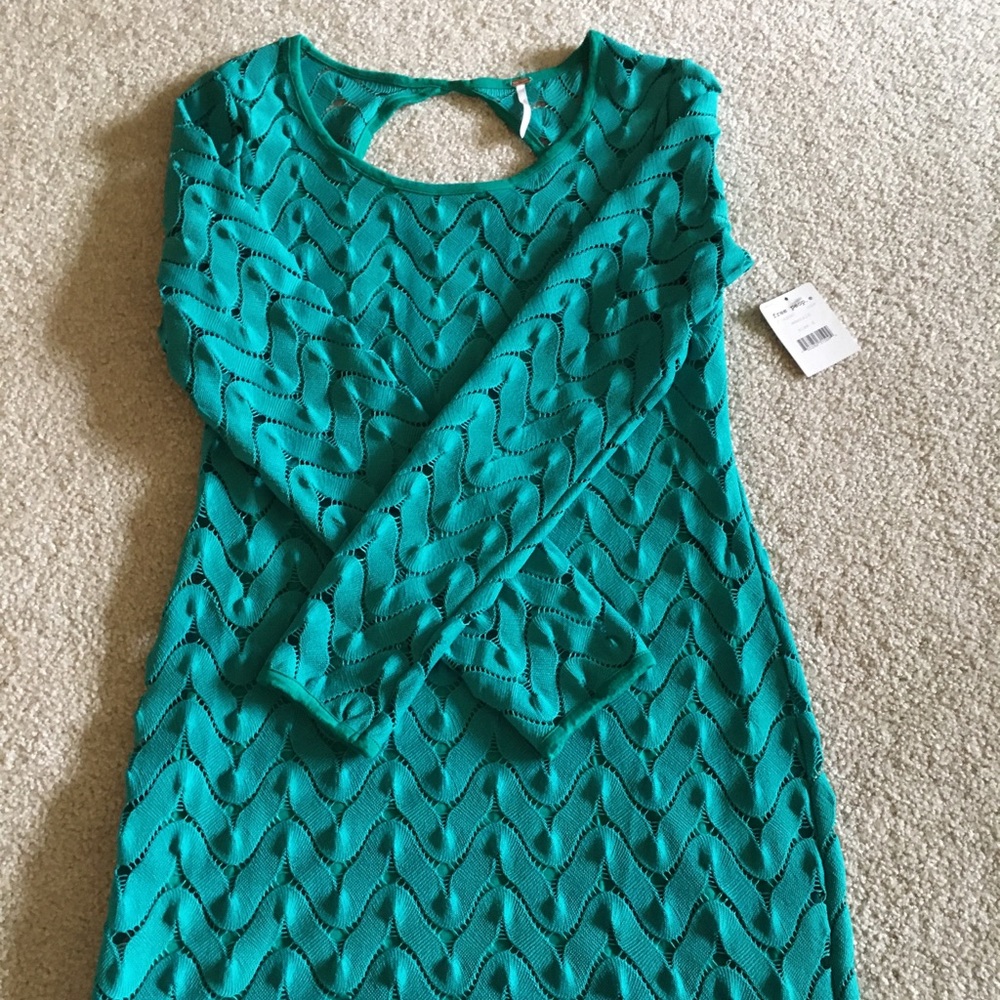 NWT Free People Long Sleeve Dress, size M